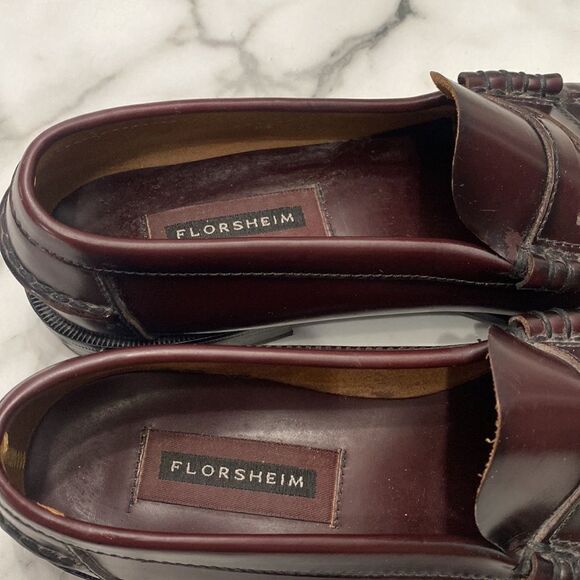 FLORSHEIM BERKLEY MOC TOE PENNY LOAFER - Picture 2 of 13